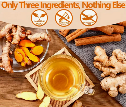 Premium Turmeric, Ginger, Cinnamon Blend Tea